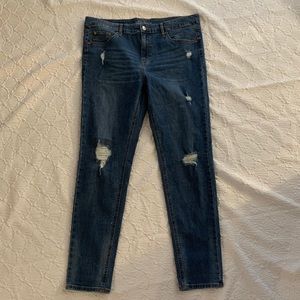 Ripped Light Blue Jeans